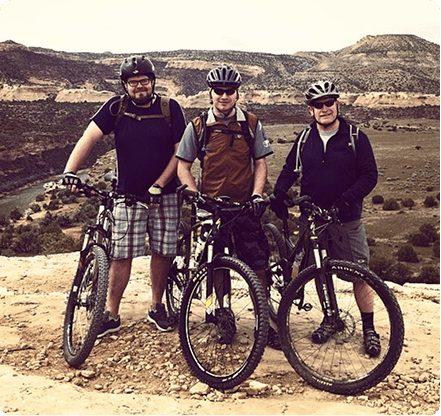 Mountain biking in Fruita, CO