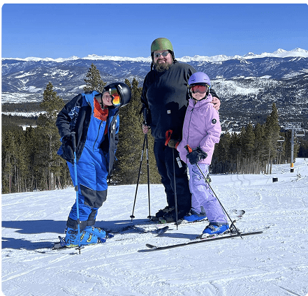 Skiing with kiddos